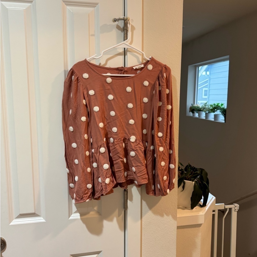 Polka Dot Blouse